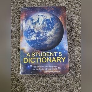 A students dictionary book